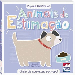 Livro com Pop-ups: Animais de Estimação