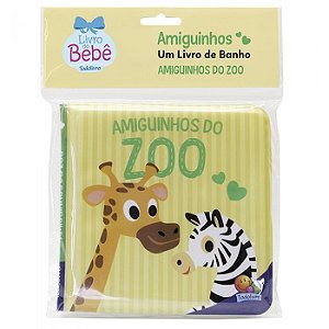 Livro de Banho: Amiguinhos Do Zoo