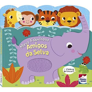 Livro com Textura: Meus Fabulosos Amigos da Selva