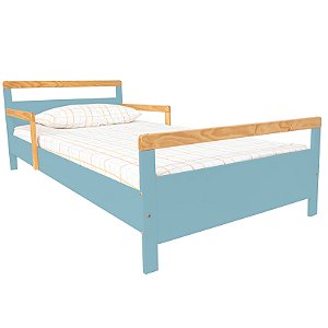 Cama Infantil Montessoriana Azul - Bella