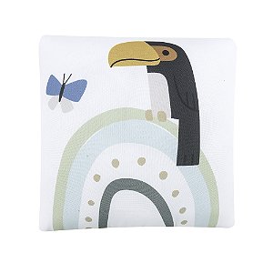 Almofada Infantil Quadrada Tucano