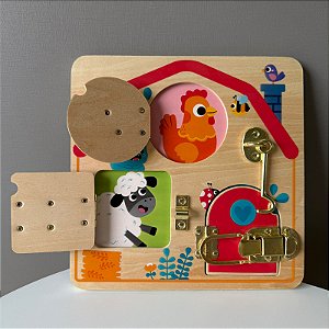 Brinquedo Painel Sensorial