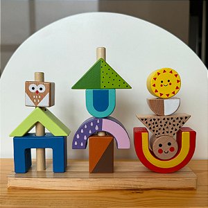 Brinquedo Empilhando pela Sombra