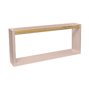 Prateleira para Barbies e Heróis - Rosa Blush