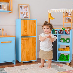 Geladeira Infantil Pocket - Azul