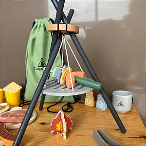 Brinquedo Kit Acampamento
