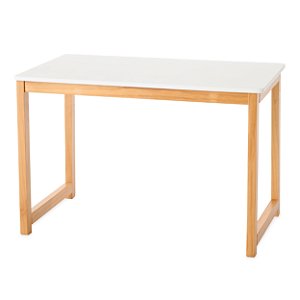 Mesa Retangular Juvenil Luna - Branco