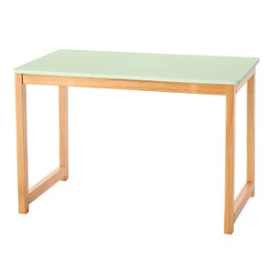 Mesa Retangular Juvenil Luna - Verde Oliva