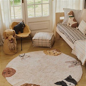 Tapete de Algodão Lorena Canals Dogs 140 cm