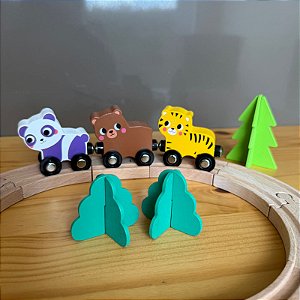 Brinquedo Trenzinho Animais