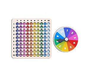 Brinquedo Tabuada de Bolsa