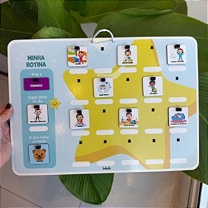 Painel Minha Rotina Organizada