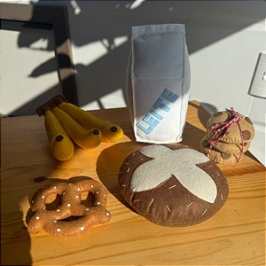 Brinquedo Kit Padaria Feltro