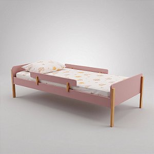 Cama Montessoriana Evolutiva Rosa Blush - Nina