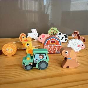 Brinquedo Fazendinha Alinhavo