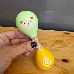 Brinquedo Chocalho de Ursinho