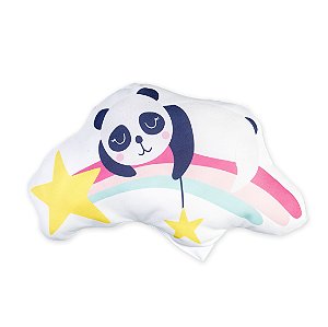Almofada Infantil Panda Estrela Cadente