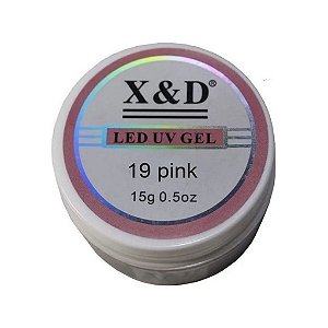 GEL UV/ LED X&D 19 PINK 15G