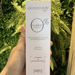 Desodorante aerosol sem alumínio Giovanna Baby Classic  150mL