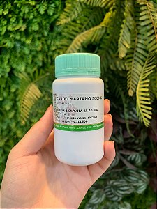 Cardo Mariano (silimarina) 500mg com 60 cápsulas