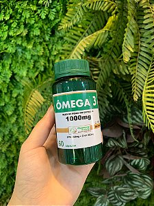 Ômega 3 1000mg com 60 cápsulas