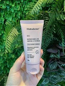 Máscara facial de Argila Verde Hidrabene