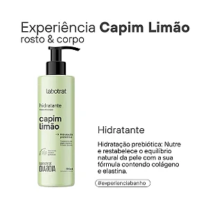Hidratante Capim Limão - 190ml