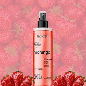 Body Splash Morango - 190ml