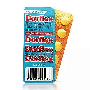 Dorflex caixa diversos comprimidos