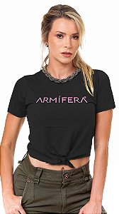 T-shirt Armífera Amarrar - Preta