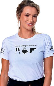 T-shirt ARMÍFERA Simple Woman - Branca