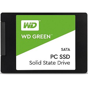 SSD WD Green, 480GB, SATA, Leitura 545MB/s, Gravação 430MB/s-PK7RLPAY6