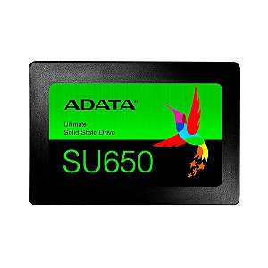 SSD 480 GB Adata Ultimate SU650, M.2, Leitura: 550MB/s e Gravação: 510MB/s -PVUXCG736