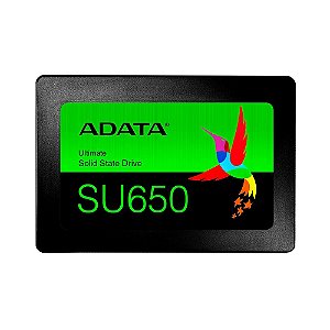 SSD 240 GB Adata SU650, SATA, Leitura: 520MB/s e Gravação: 450MB/s -XLF7BJP33