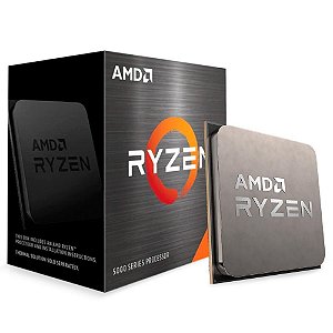 Processador Am4 Amd Ryzen 5 5500, 3.6 Ghz, Max Turbo 4.2 Ghz, 19 Mb Cache, Sem Vídeo Integrado -HN3H9XENJ
