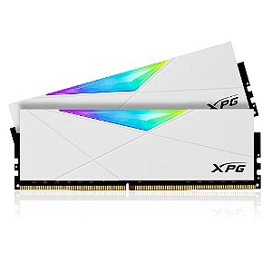 Memória XPG Spectrix D50 RGB, 16GB (2x8GB), 3200MHz, DDR4, CL16, Branco- HKY4DEXF2