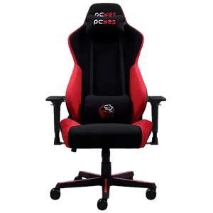 Cadeira Gamer Pcyes Mad Racer V8 Turbo, até 180kg, Inclinação 135º, ergonômica, estofado de poliéster Vermelha-AM4CHJVCW