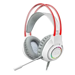 Headset Gamer Redragon Scream RGB P2+usb 40mm Branco - MWCF8NARH