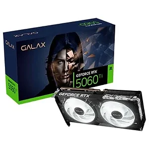 Placa de Vídeo GALAX RTX 5060 TI 1-Click OC 16GB NVIDIA GeForce, 128bits, GDDR7 - PA3EUGKSH