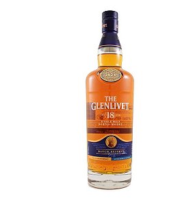 WHISKY THE GLENLIVET 18 ANOS DOSE DE 50 ML