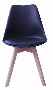 Cadeira Saarinen Wood Preta
