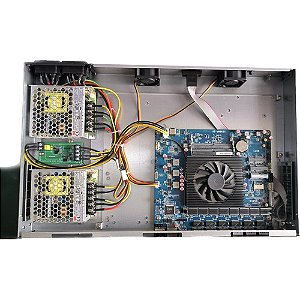 FIREWALL RACK 1U FONTE REDUNDANTE FW-2000 i5-8250Um AES-NI 16GB RAM 256GB SSD 6 LAN GIGABIT INTEL