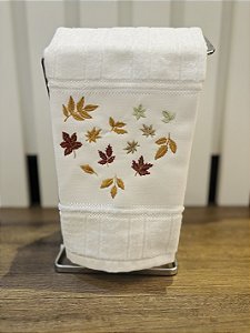 Toalha Folhas de coração