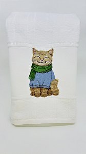 Toalha Gato Realista