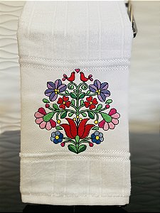 Toalha Flores Húngaras