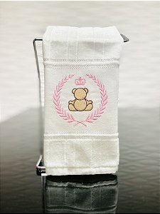 Toalha de lavabo Ursa na moldura