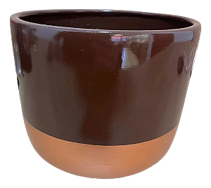 VASO CLASSIC TABACO COM BRONZE