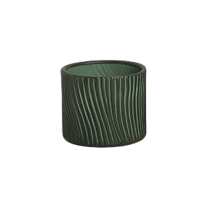 VASO CERÂMICO – MAR VERDE QUEIMADO