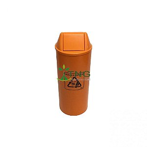 Coletor de Pilhas 25 Litros Em Plástico