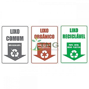Adesivo Coleta Seletiva